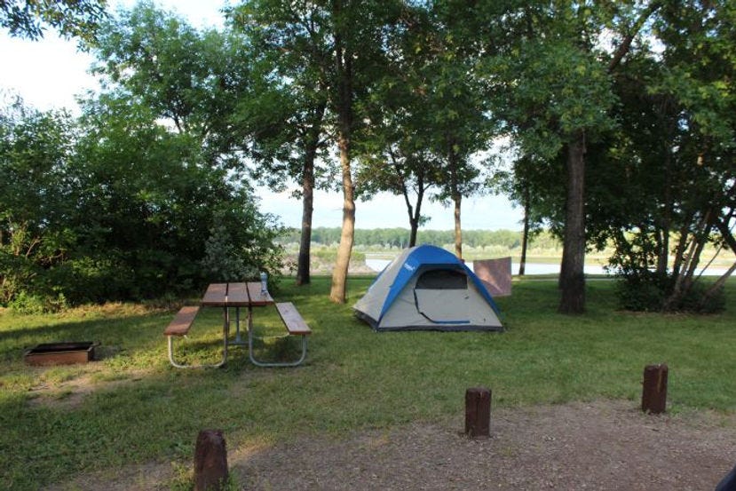 Campground, Fort Abraham Lincoln State Park