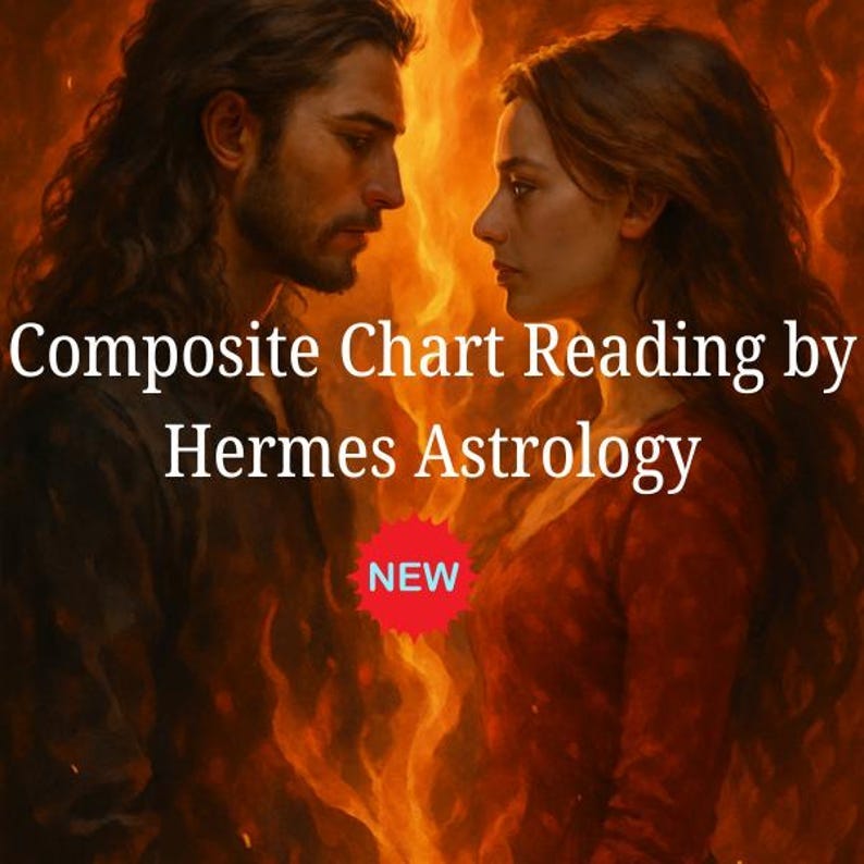 Composite Chart Reading for Partners by Hermes Astrology image 1 Composite Chart Reading for Partners by Hermes Astrology image 1