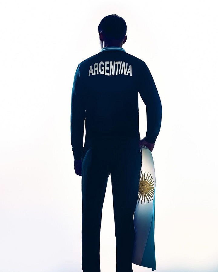 Opening Ceremony Uniform by Le Coq Sportif