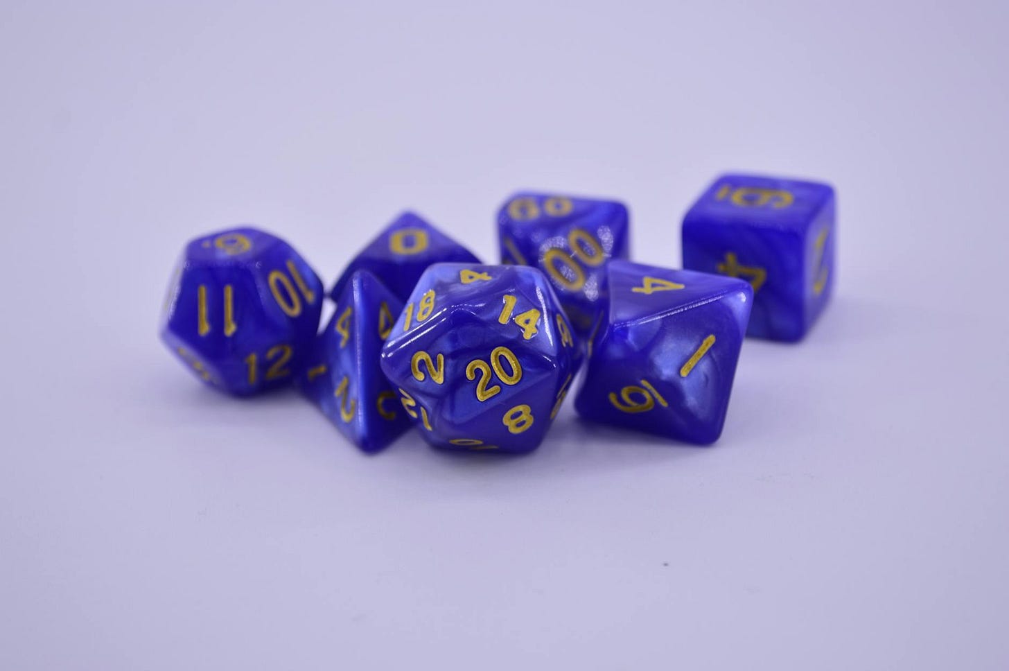 Polyhedral dice.