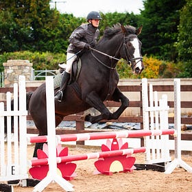 First place for Caroline and Angus at Hagans Croft
