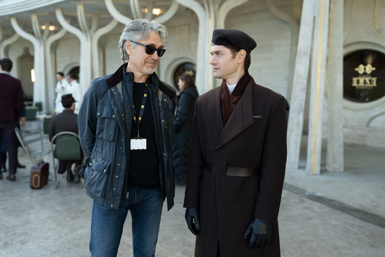 Tony Gilroy on the set of Andor - Filoni or Gilroy: Can Star Wars Find Balance? - Tatooine Sons