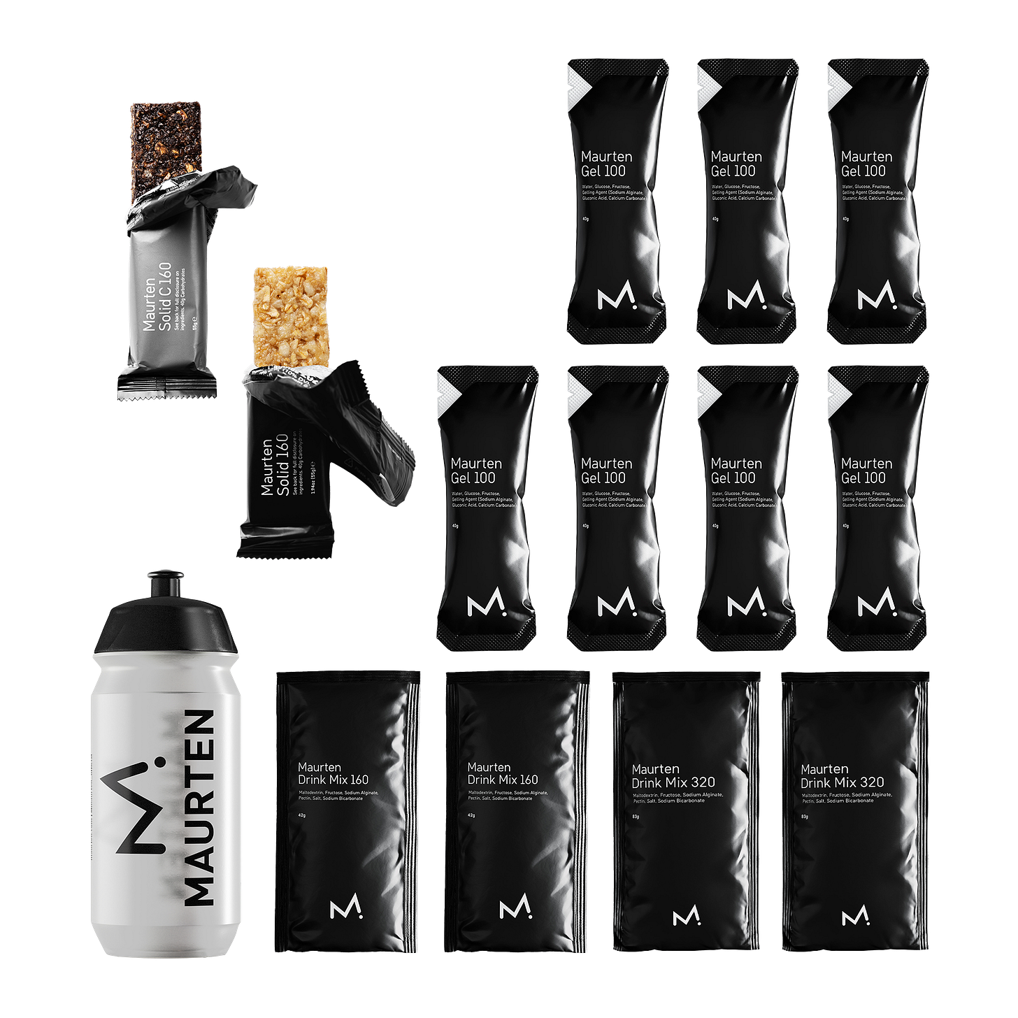 Maurten Marathon Packs - Non-Caffeinated Pack