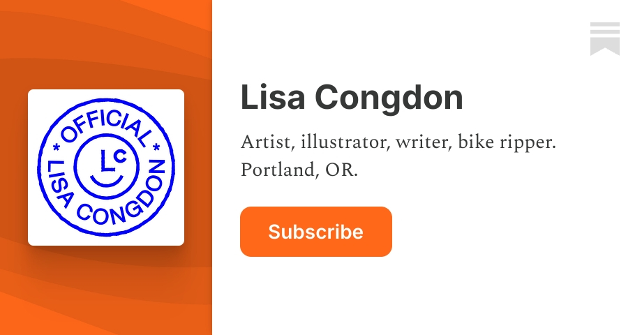 Lisa Congdon | Substack