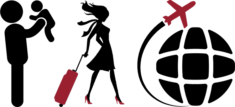 single father woman travel single father woman travel