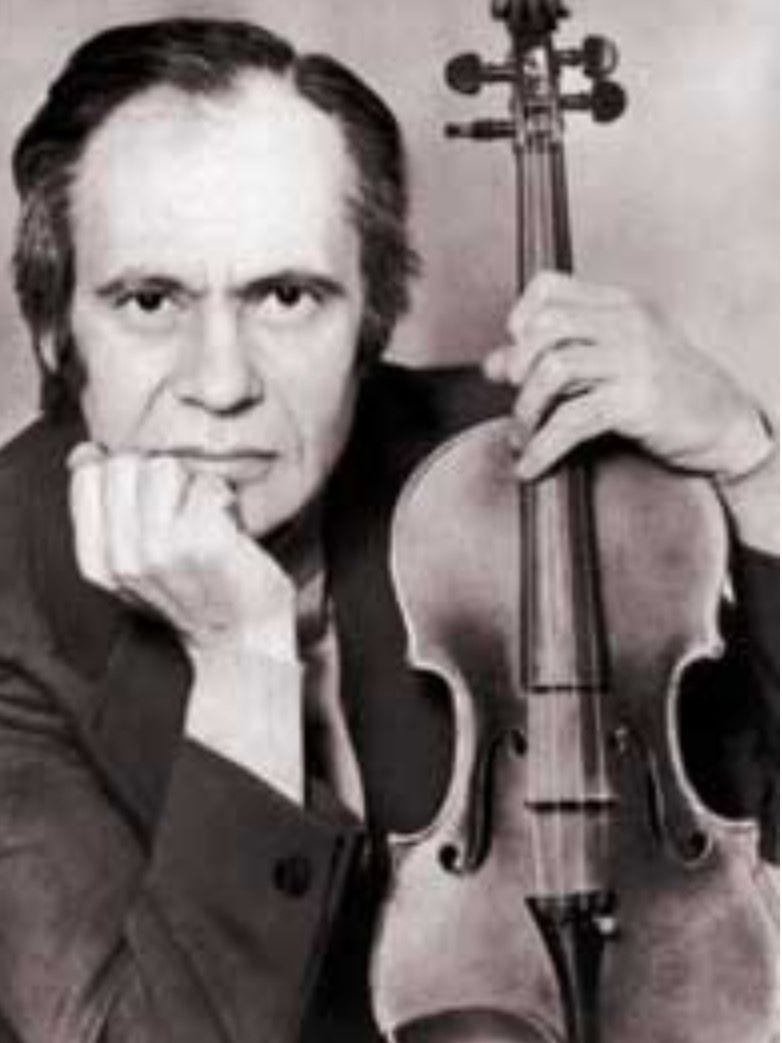 Le violoniste ukrainien Leonid Kogan, photographie