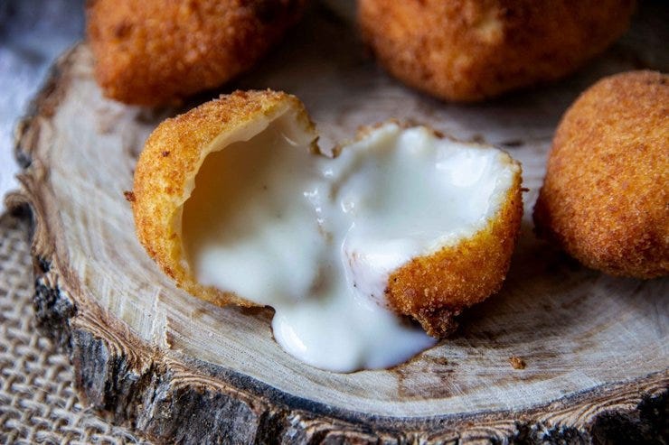 Croqueta bukake