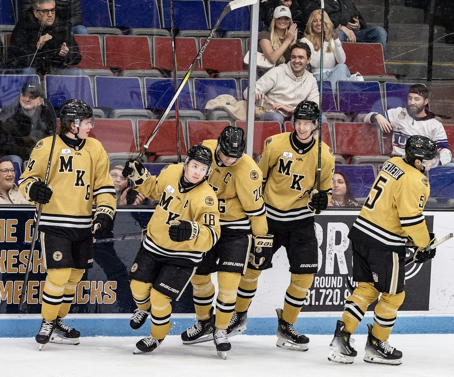 Chalk up another home victory for surging Muskegon Lumberjacks