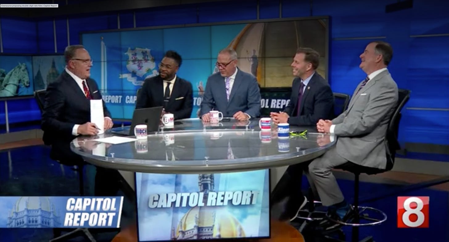 WTNH Capitol Report segment on Eversource's proposed rate hike WTNH Capitol Report segment on Eversource's proposed rate hike