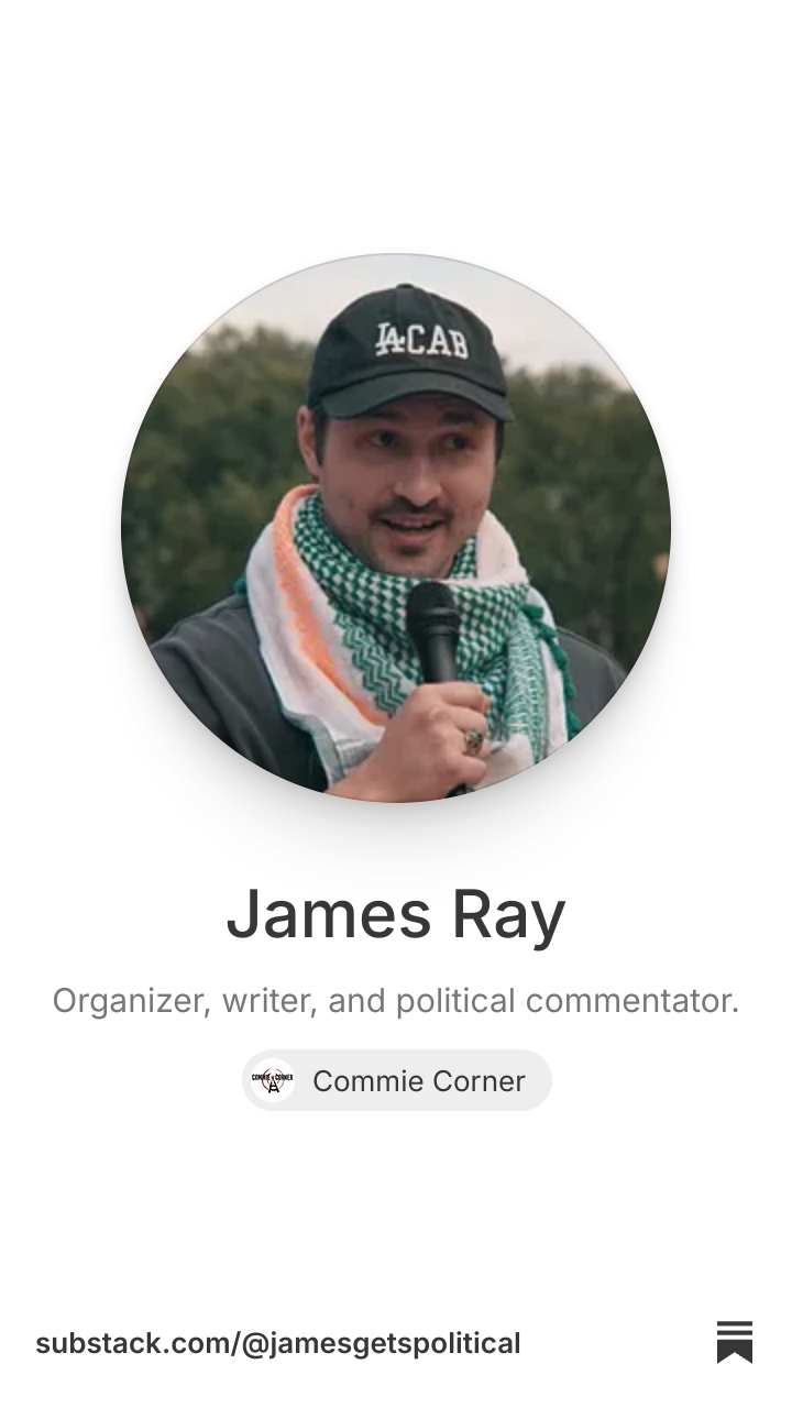 James Ray | Substack