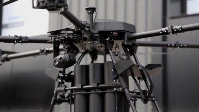 Ukrainian Vampire drone drops aid to residents of the occupied Left Bank of the Dnipro | Ukrainska Pravda Ukrainian Vampire drone drops aid to residents of the occupied Left Bank of the Dnipro | Ukrainska Pravda