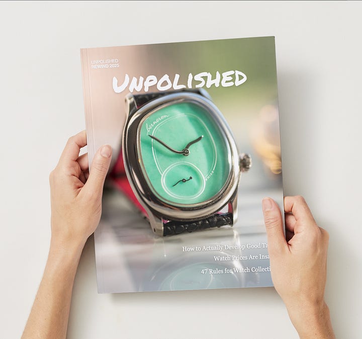 2026 Unpolished watches magazine