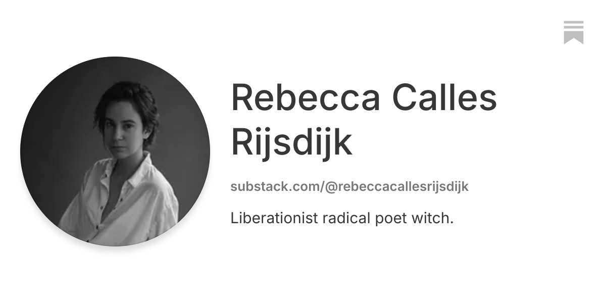 Rebecca Calles Rijsdijk | Substack