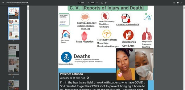 Reports of Vaccine Deaths
