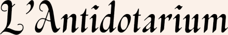 L'Antidotarium