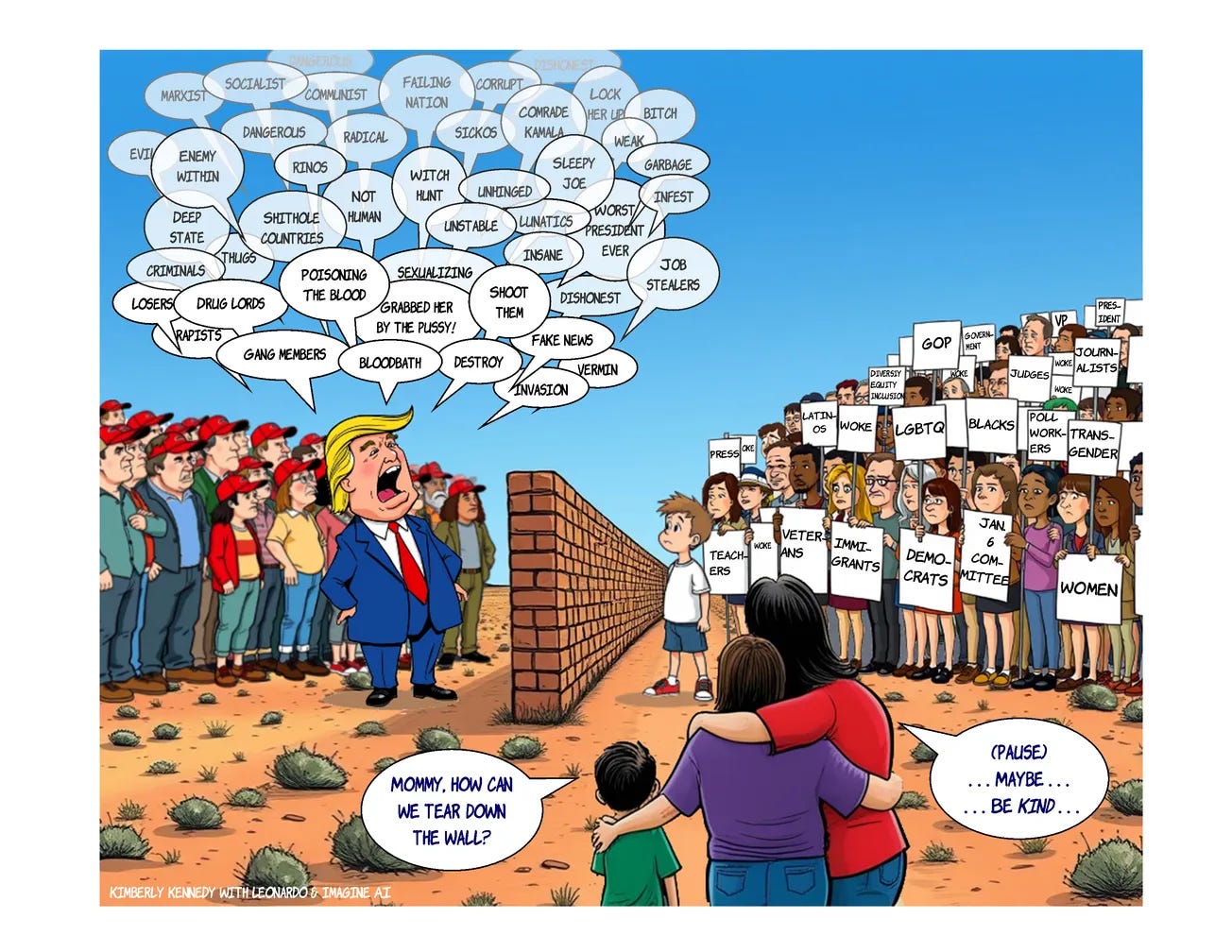 An open letter to everyone's friends and family that voted for Trump...  again