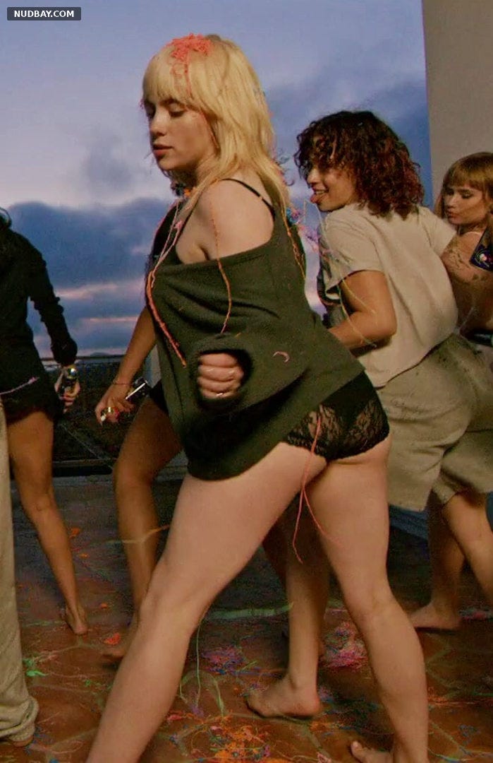 Billie Eilish Nude Juicy Ass In Lost Cause Nudbay 24794 | Hot Sex Picture