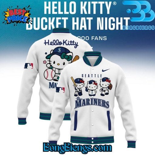 Seattle Mariners x Hello Kitty New Season Collection 2025 Baseball