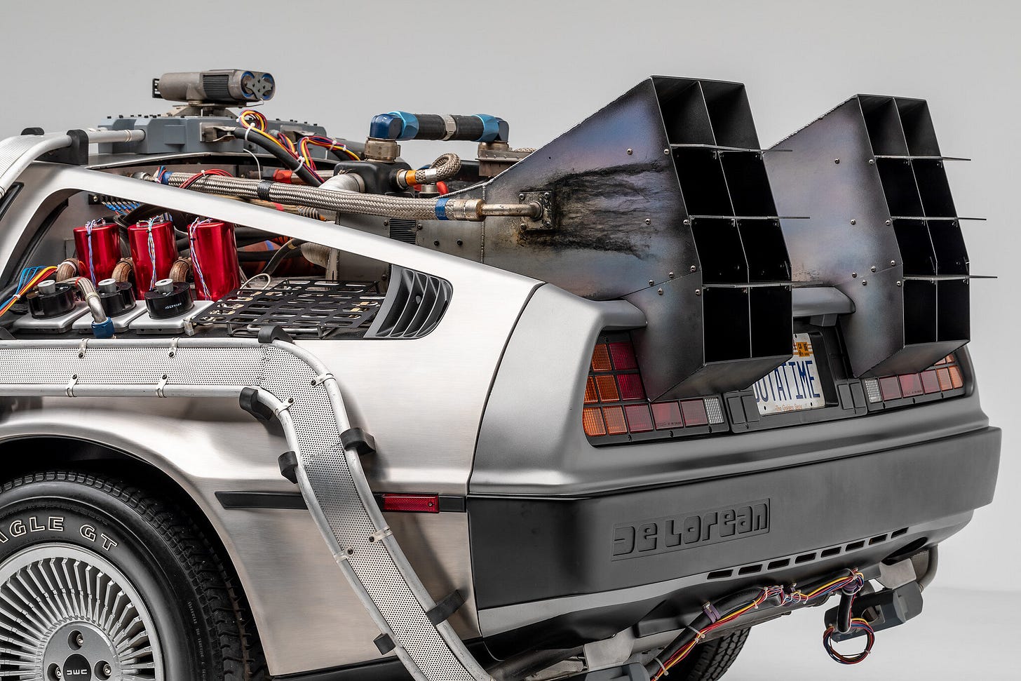 Back to the Future DMC Delorean — Petersen Automotive Museum