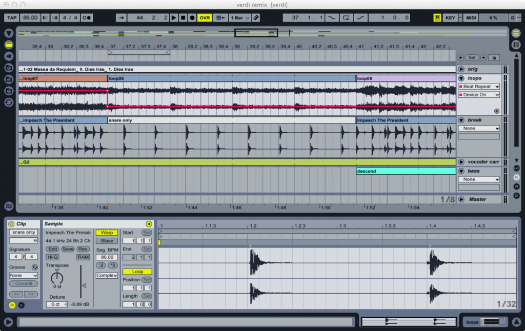 Breakbeat - snare only Breakbeat - snare only