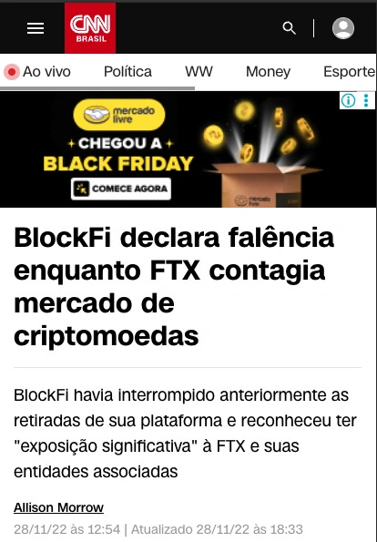 Noticias FTX fechamento