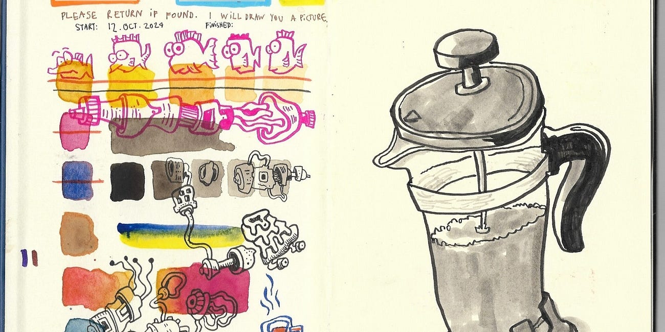 Do this to stop letting blank sketchbooks scare you