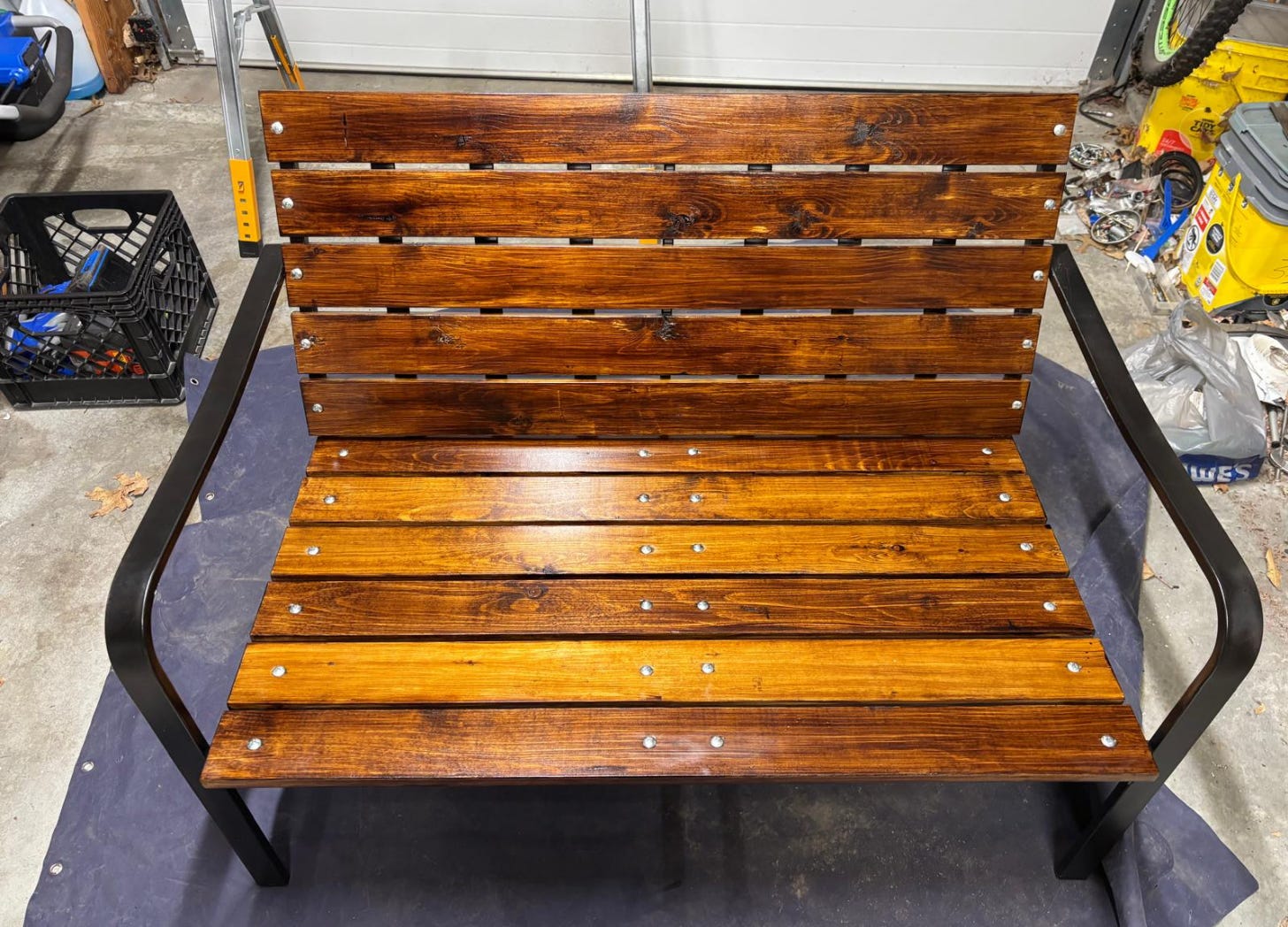 Restored Seating, New Paths, and Places to Linger