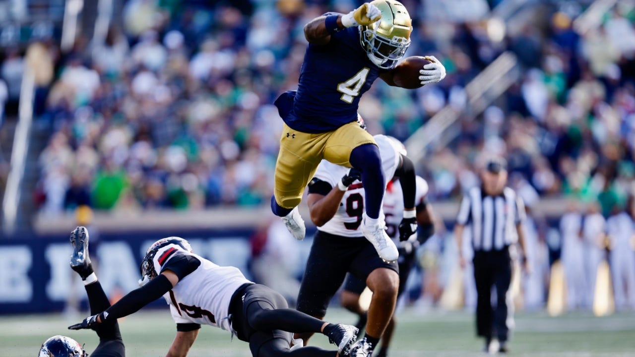 Notre Dame RB Jeremiyah Love: 'You just gotta make plays' | Irish Sports  Daily