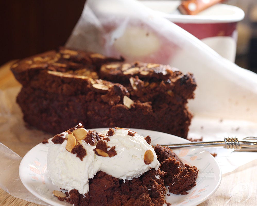 Flourless Chocolate Tea Cake Flourless Chocolate Tea Cake