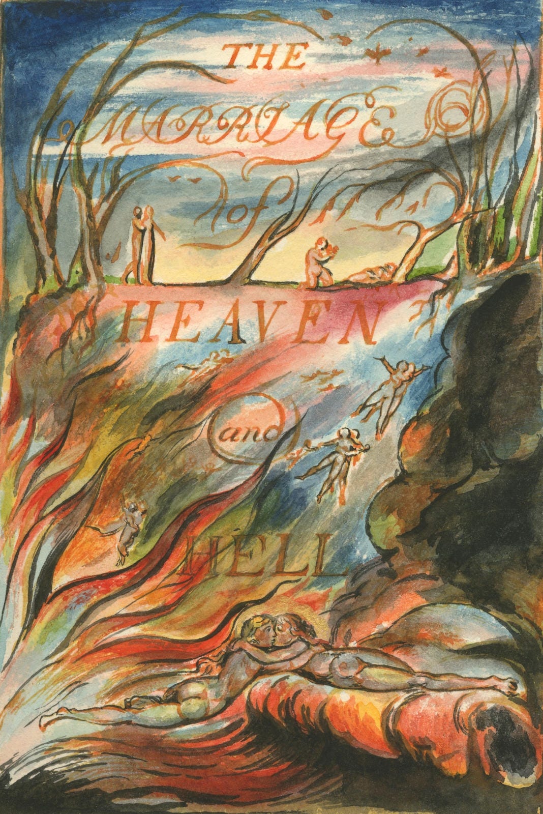 William Blake | The Marriage of Heaven and Hell, NUMBER 2 OF 50 COPIES |  MutualArt