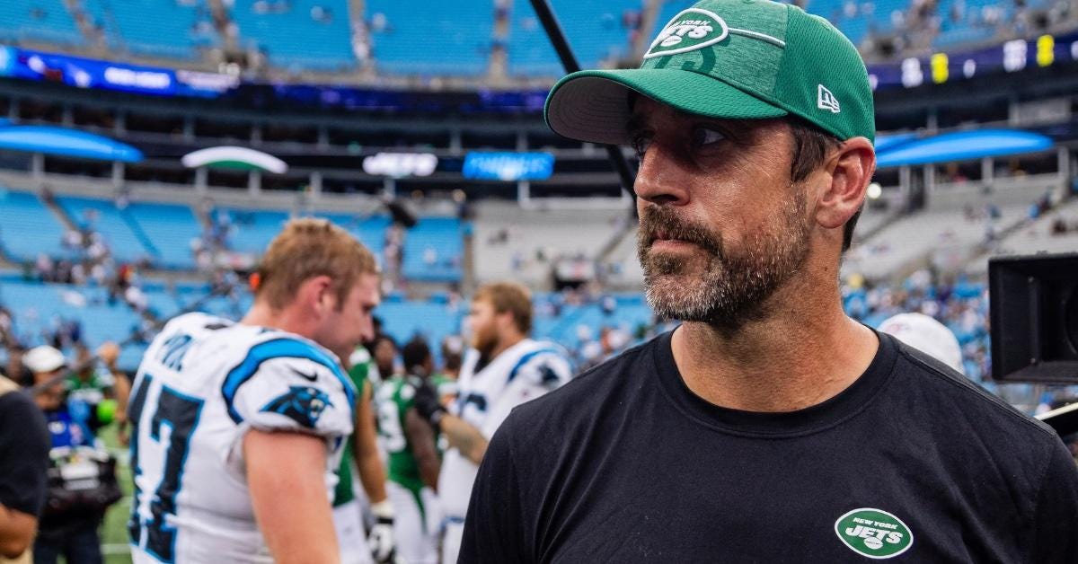 nfl star aaron rodgers roasting travis kelce convinced dating taylor swift clout nfl star aaron rodgers roasting travis kelce convinced dating taylor swift clout