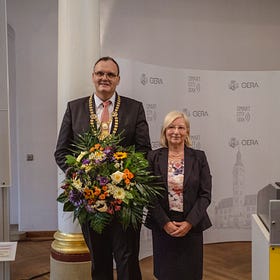 Kurt Dannenberg jetzt offiziell neuer Oberbürgermeister von Gera