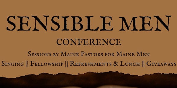 Sensible Men Conference