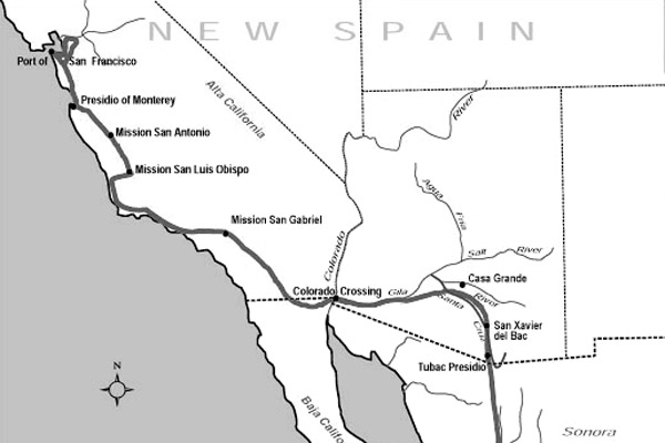 The Search For A Southern Overland Route to California -- Historic Trails  and Wagon Roads