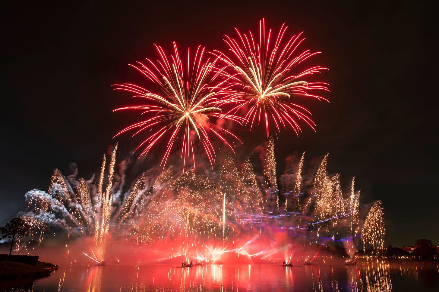 Luminous The Symphony of Us fireworks explosion