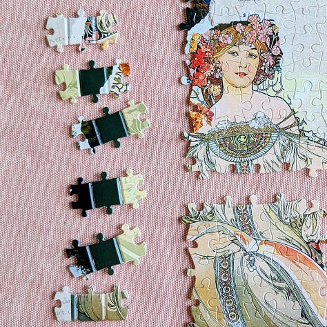 Piece Relax Alfons Mucha Reverie Diary