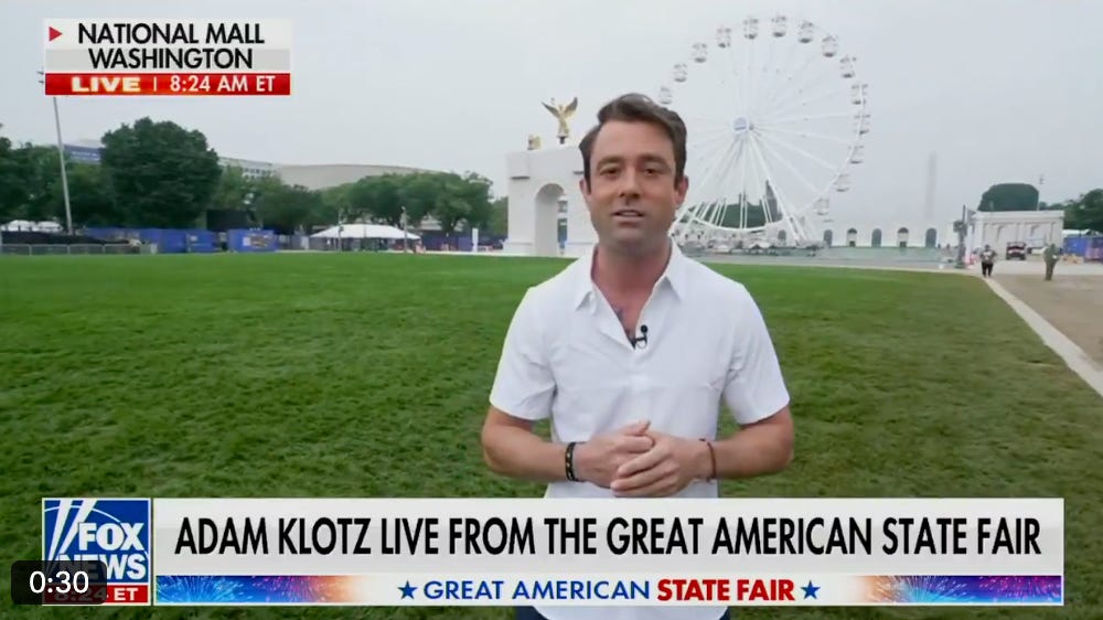 🚨VIDEO: Trump Hijacked America’s 250th Birthday Party To Launder MILLIONS. And Nobody Came. Like, Nobody. 
