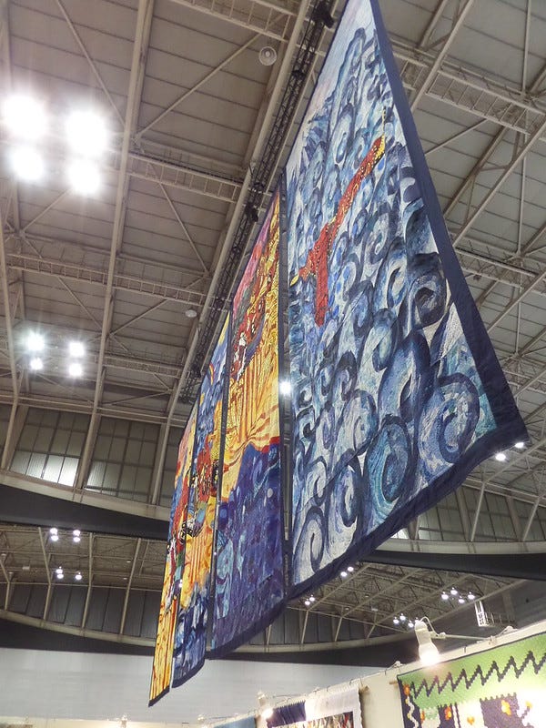 Hanging Quilts from Below Hanging Quilts from Below