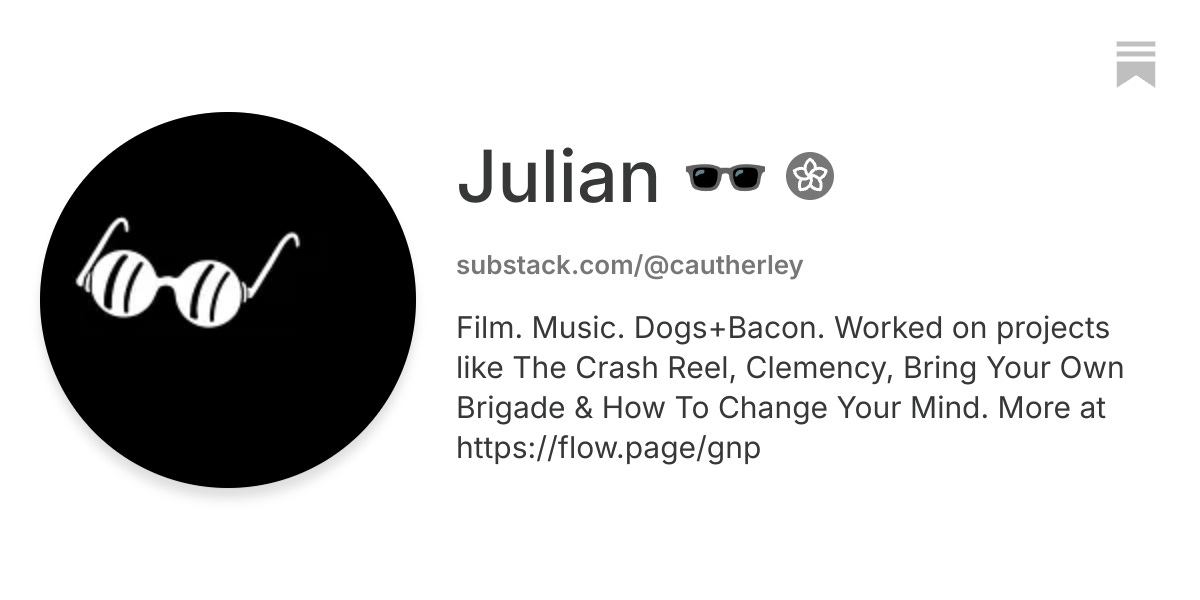 Julian 🕶️ | Substack