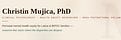 Christin Mujica, PhD