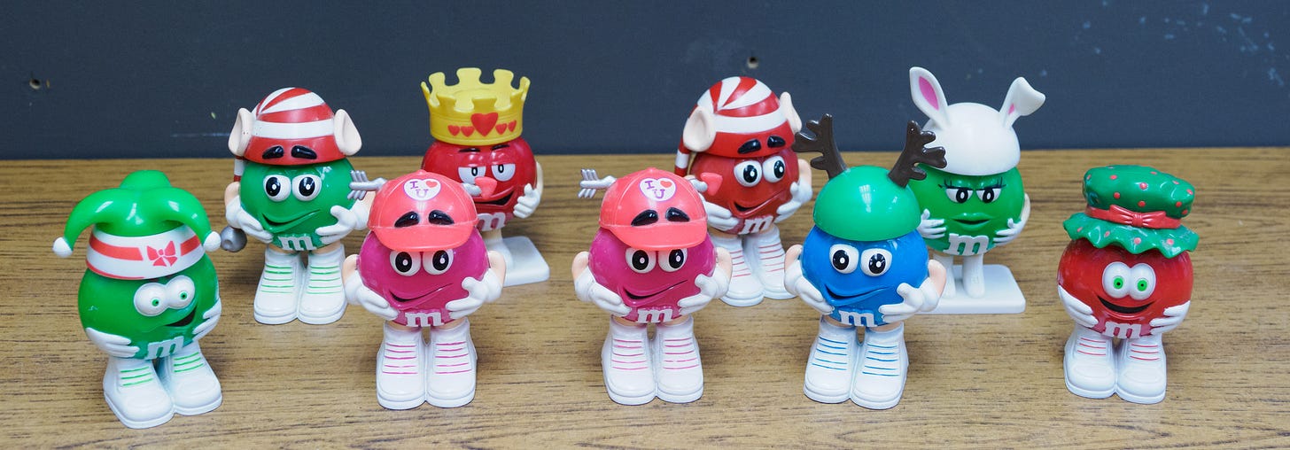 M&M characters