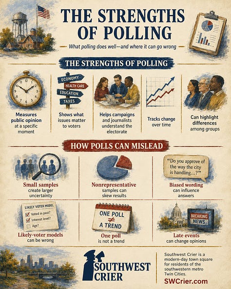 Polling infographics