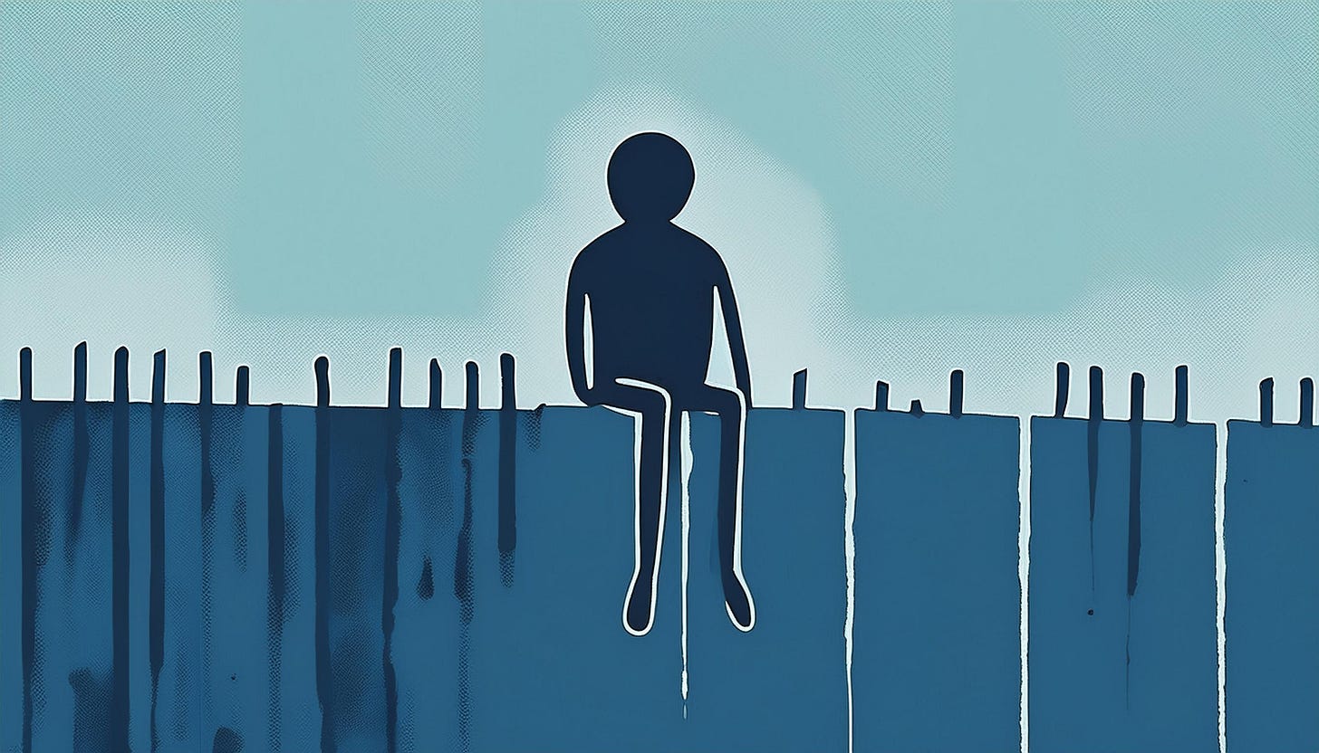 It's Uncomfortable on the Fence but at Least the View Is Nice - Leon Furze