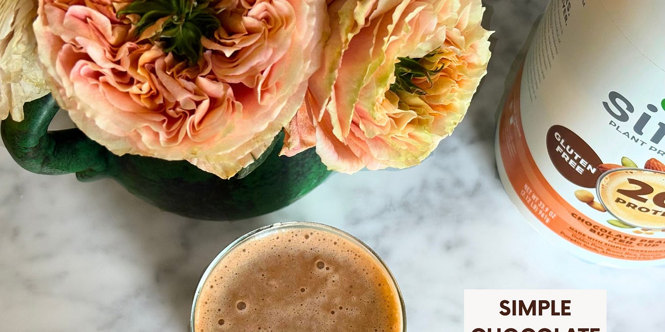 Chocolate Peanut Protein Shake