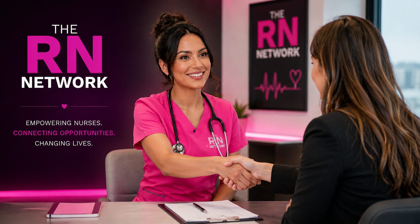 The RN Network nursing career community: Empowering Nurses. Connecting Opportunities. Changing Lives. The RN Network nursing career community: Empowering Nurses. Connecting Opportunities. Changing Lives.