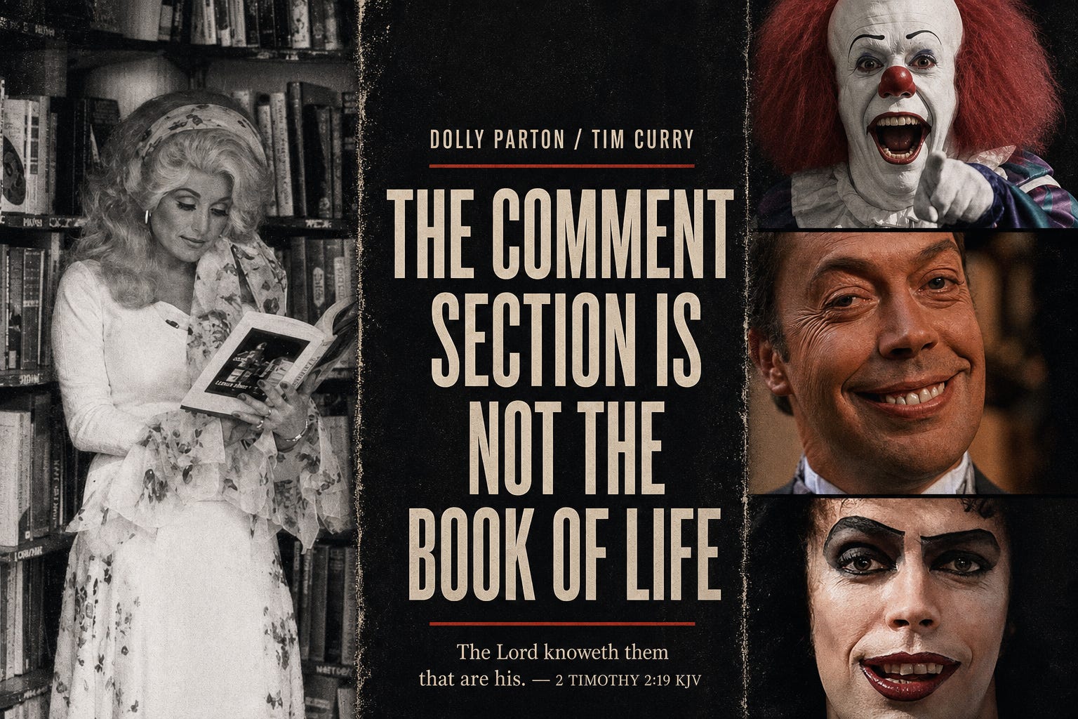The Comment Section Is Not the Book of Life