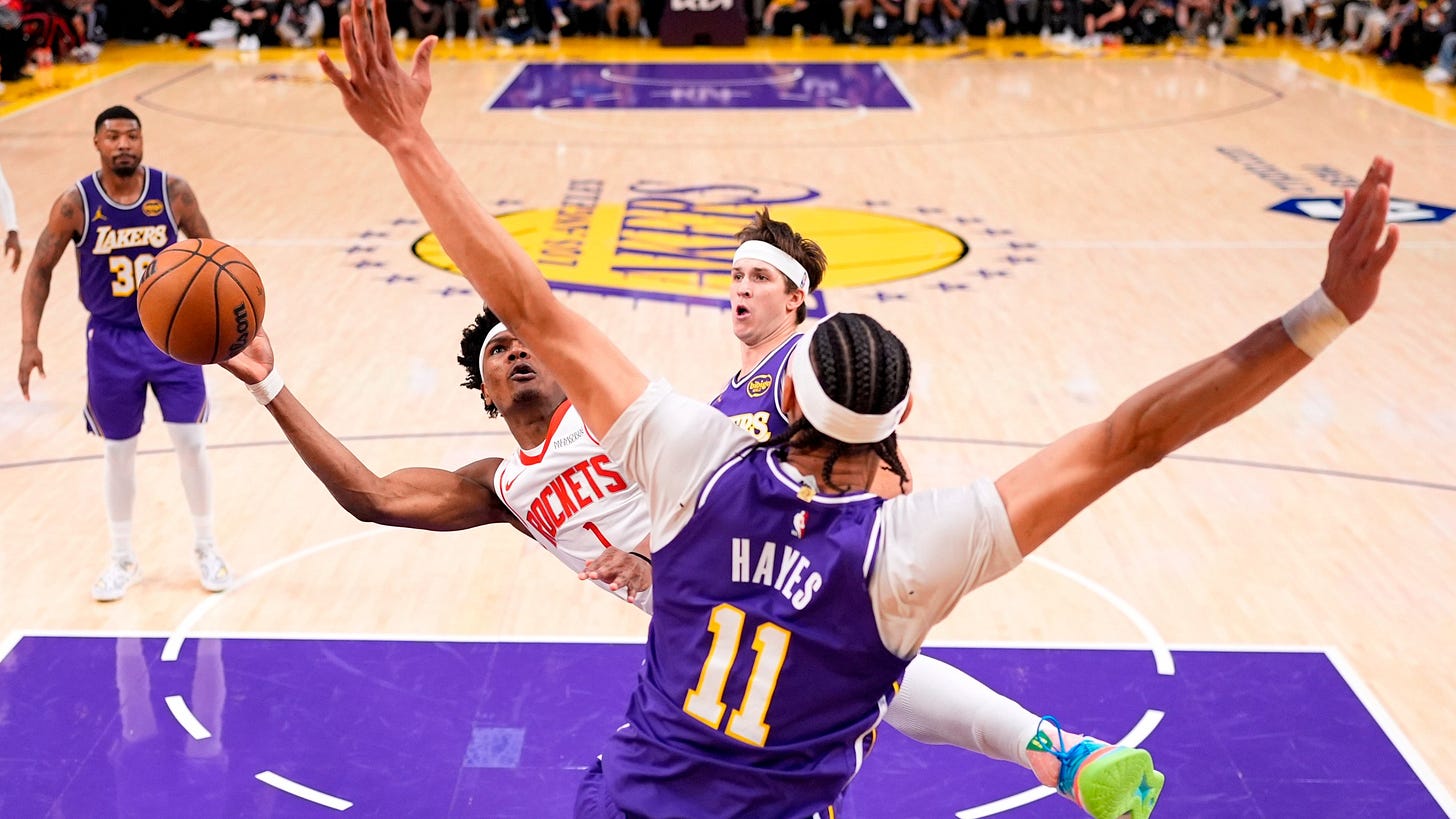 Austin Reaves returns to Lakers' lineup for Game 5 after missing 9 games  with oblique injury | FOX 4 Kansas City WDAF-TV | News, Weather, Sports