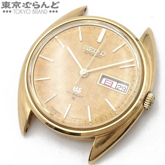 241001013447 1円 セイコー SEIKO グランドセイコー 56GS 5646-7005 K18YG 本体のみ 腕時計 メンズ 自動巻 ジャンク
