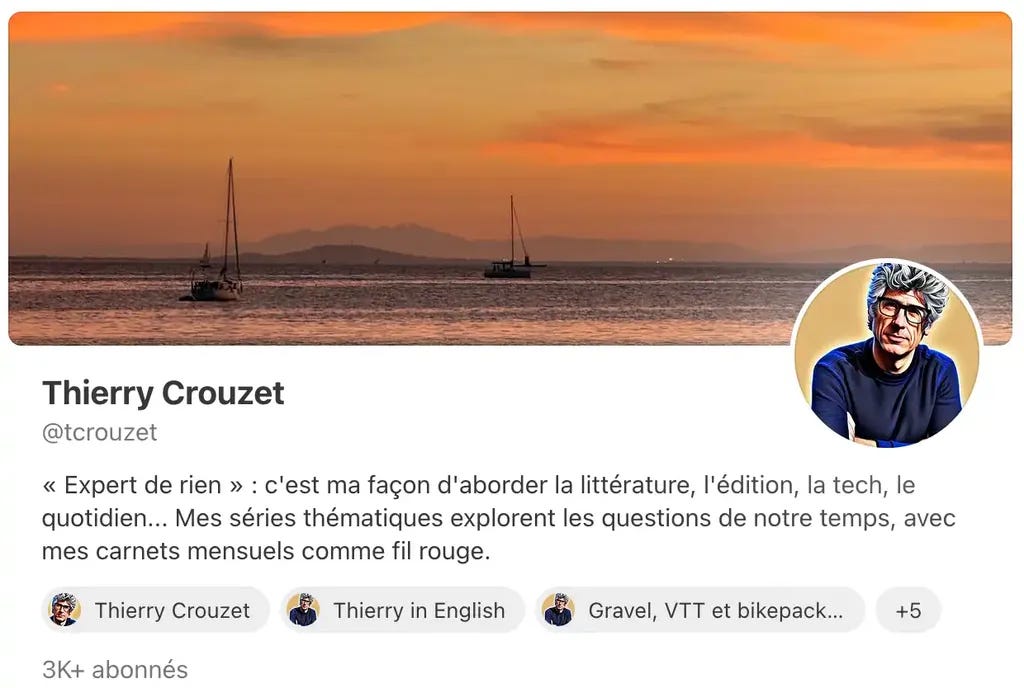 Quantité en avant : 3K+ abonnés