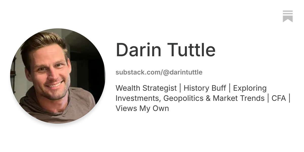 Darin Tuttle | Substack